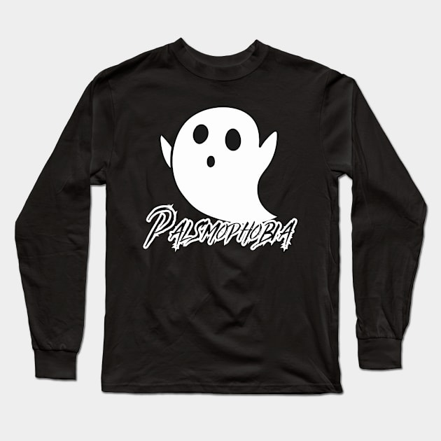 Palsmophobia Long Sleeve T-Shirt by Zero Pixel